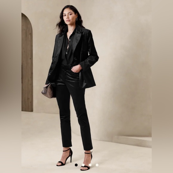 VELVET BOYFRIEND BLAZER Black Goth size 6 New Without tags Sexy Matrix - Picture 2 of 14